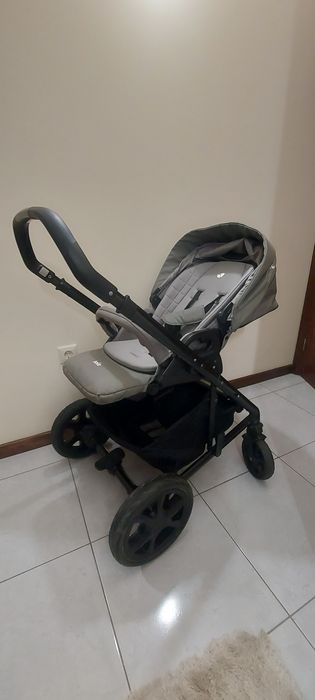 Carrinho de bebé Joie chrome +babycoque i-gemme 2