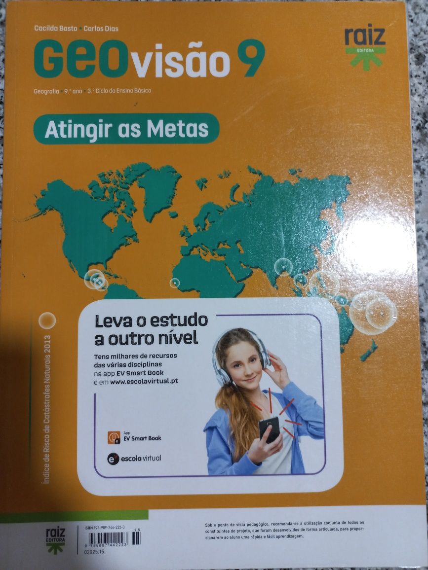 GEOvisão 9 - Geografia 9.° ano (caderno de atividades)