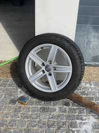 Jantes 16 audi originais 5x112 c/ pneus incluidos