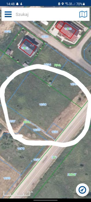 Działka usługowo-mieszkalna