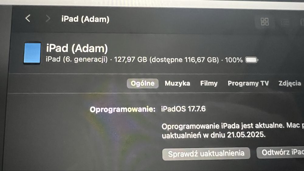 Appla iPad 6 128GB Wifi Cellular space Gray
