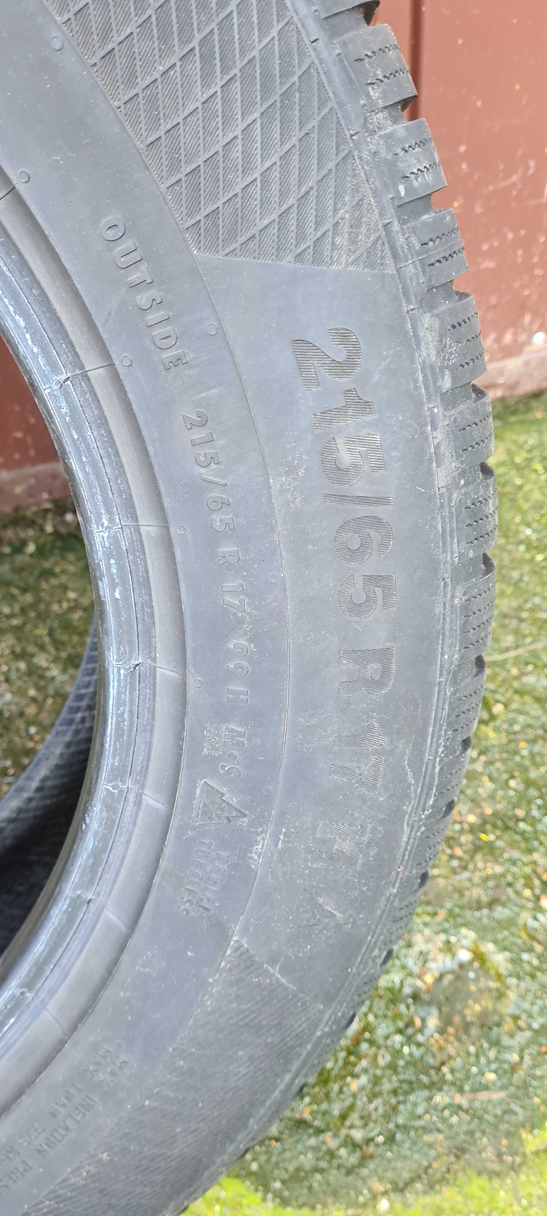 Opona Continental WinterContact TS 850 P 215/65R17 zimowa