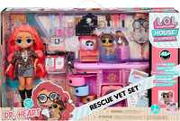ЛОЛ Ветеринар с 2 питомцами и куклой LOL Surprise OMG Rescue Vet Set