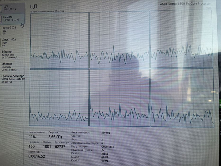 Komplet płyta główna, procesor ,RAM. AM3+ FX , 16 GB