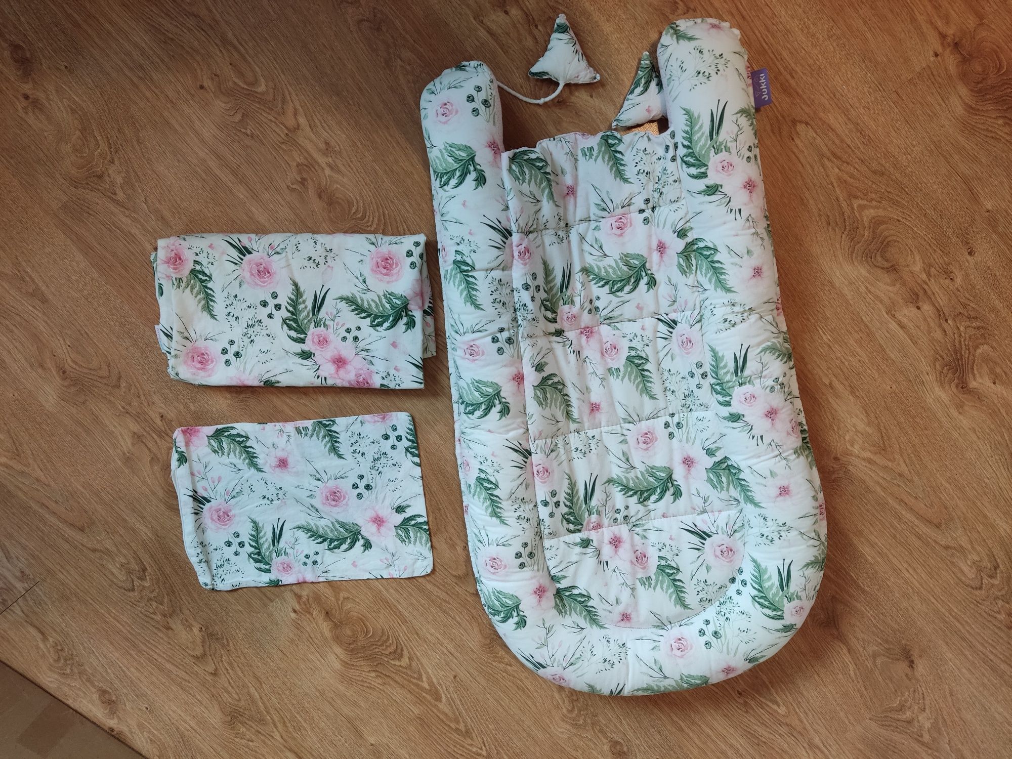 Kokon Jukki, In Garden Pink, otulacz, poszewka gratis