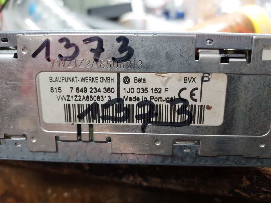 Radiomagnetofon Volkswagen BETA