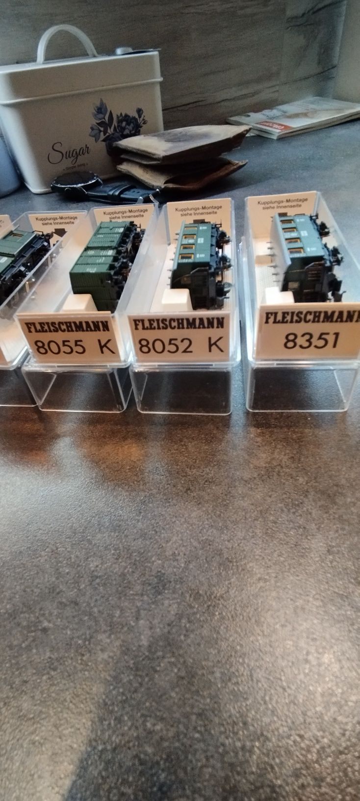 Fleischmann 1:160 N Zestaw wagonów kolejowych 5 szt.