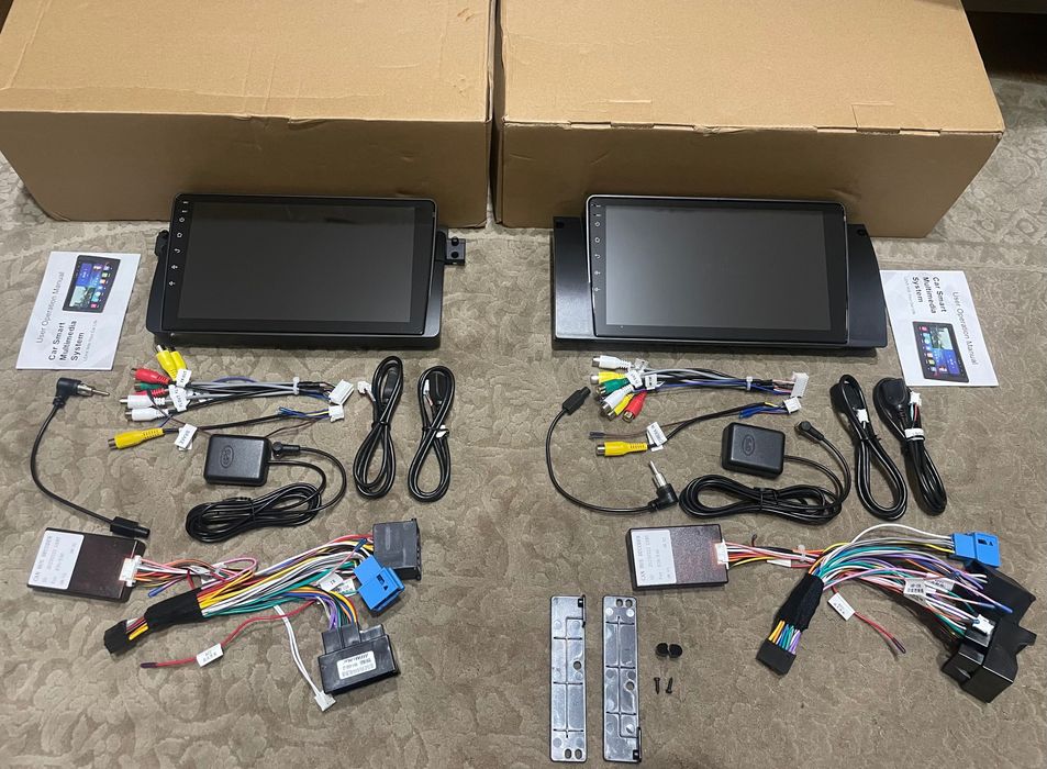 Android BMW E39 E46 E53 E38 9 дюймів IPS 2/32gb GPS Wifi BT Usb