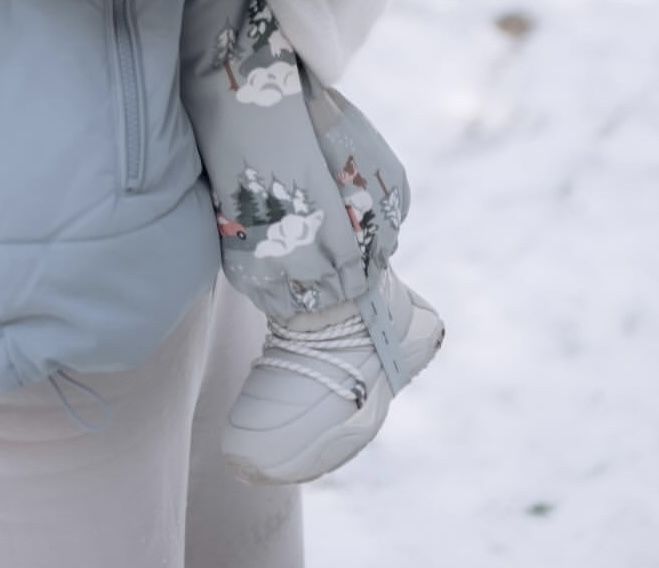 Zara дитячі дутики взуття сіре ботинки