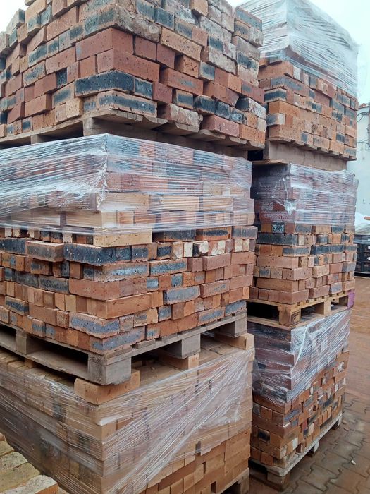 Cegła klinkierowa ścięta,cegła stuletnia, cegła rozbiórkowa