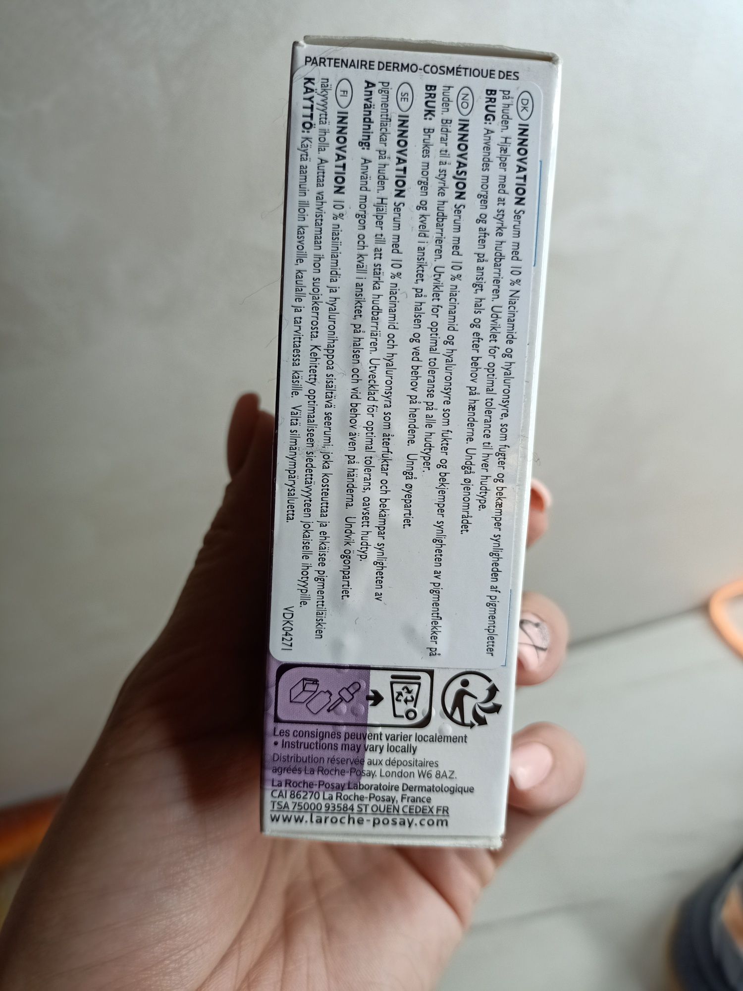 ОРИГІНАЛ La Roche-Posay Niacinamide 10 serum