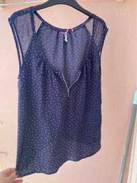 Blusa Bershka Azul