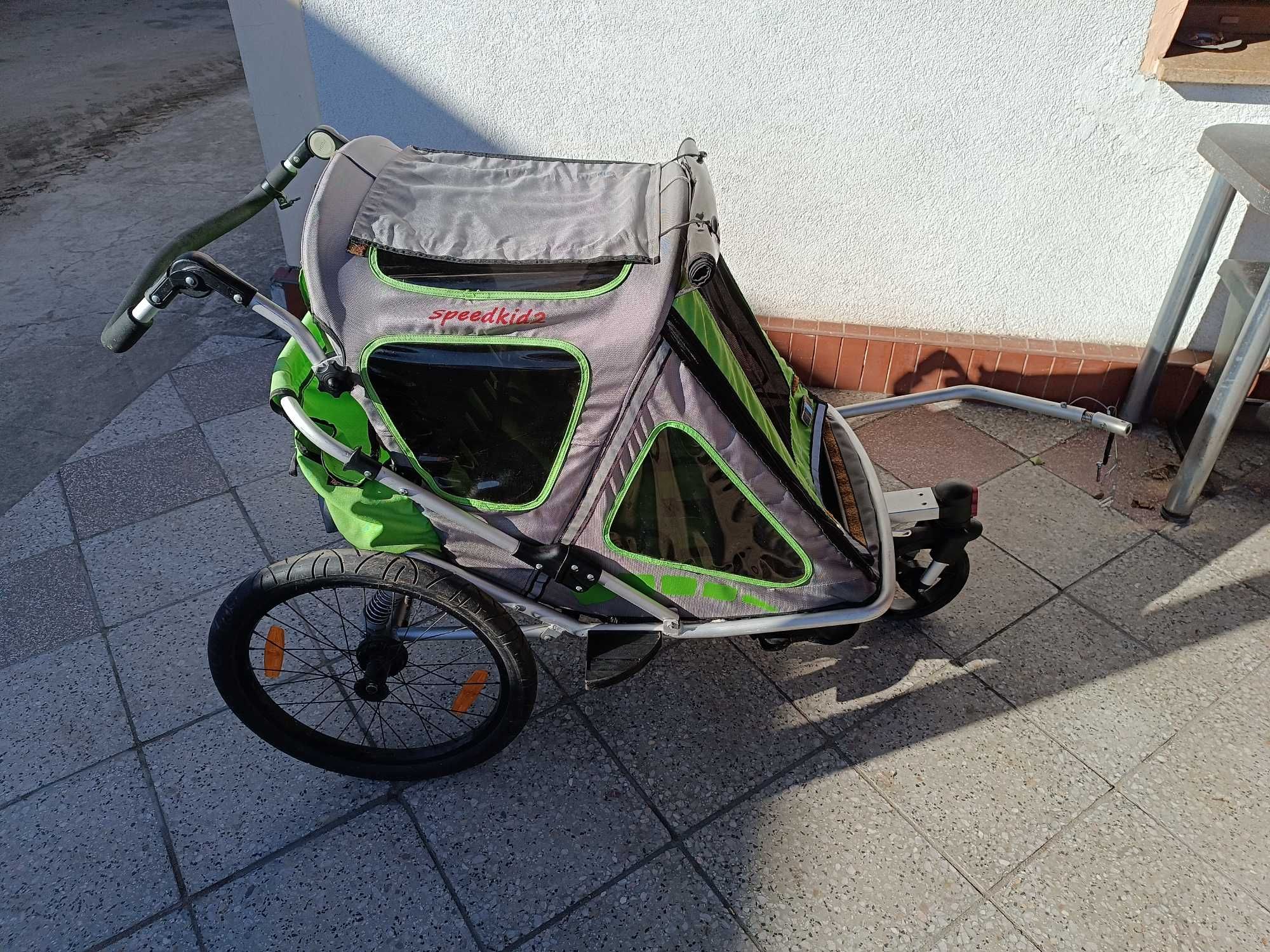 Przyczepka rowerowa Qeridoo Speedkid 2