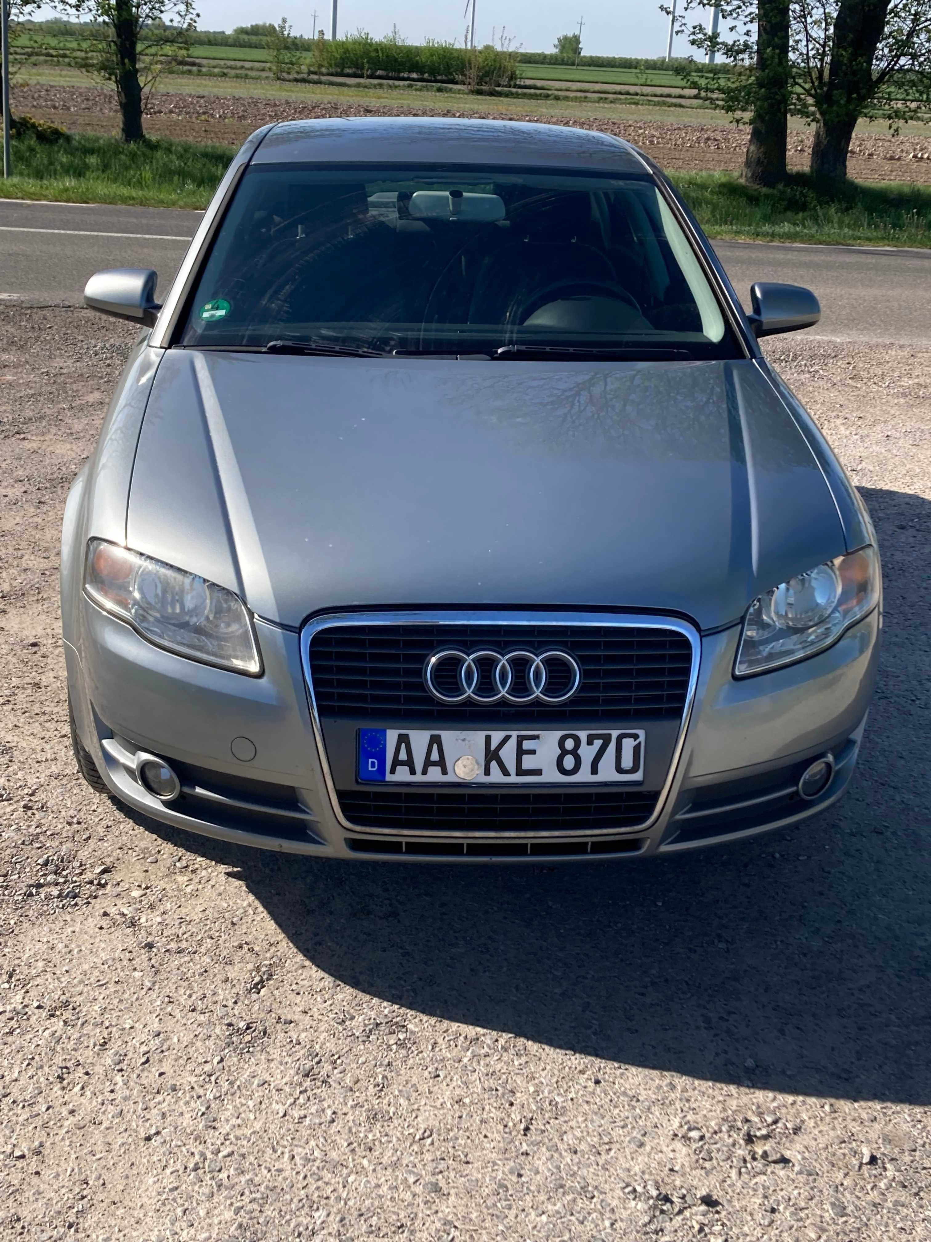 Audi A4 Sedan 2005r 2.0b 131km Manual 5b Sprowadzony Opłacony Serwis