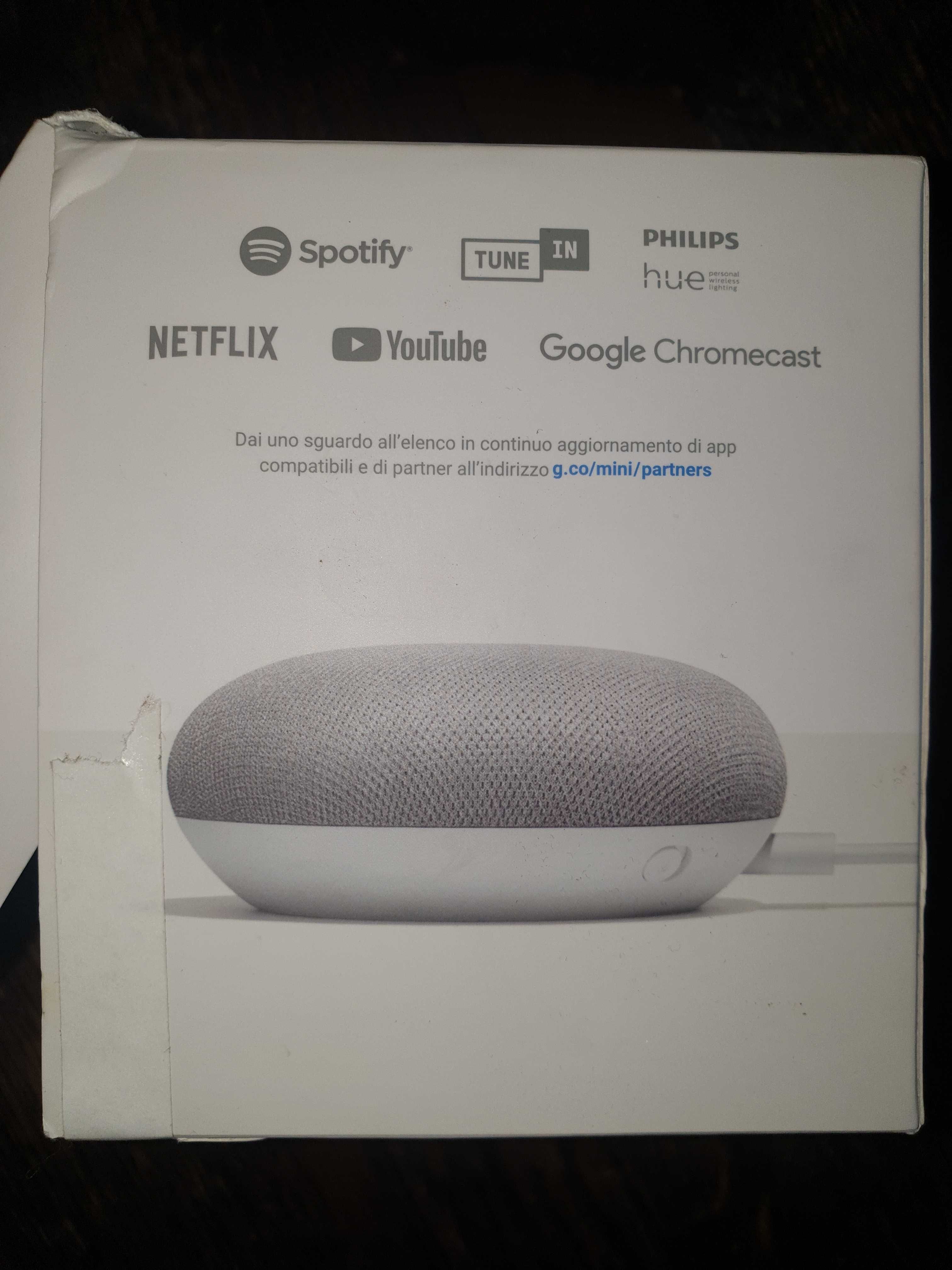 Розумна колонка Google Home Mini