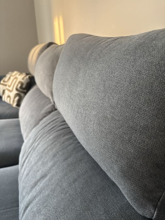 Sofá Cinza Escuro Conforama