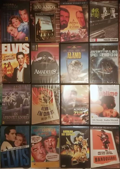 Lote 155 DVD's originais (Lote 4)