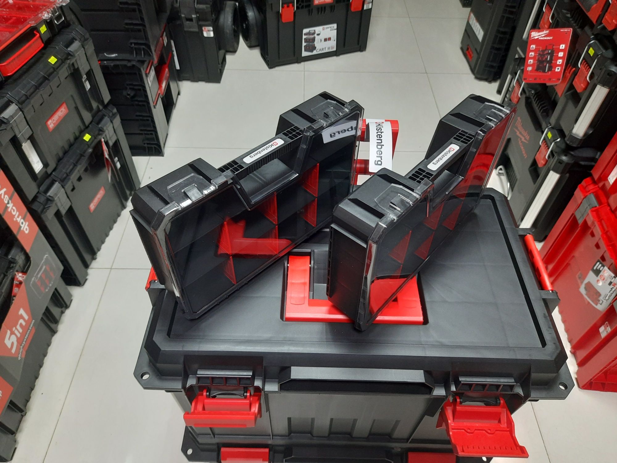 Набір ящиків для інструментів KISTENBERG MODULAR SOLUTION 6 IN 1