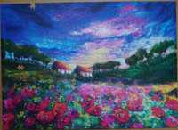 Puzzle Heye 1000 - Sundown Poppies (Moy Mackay)