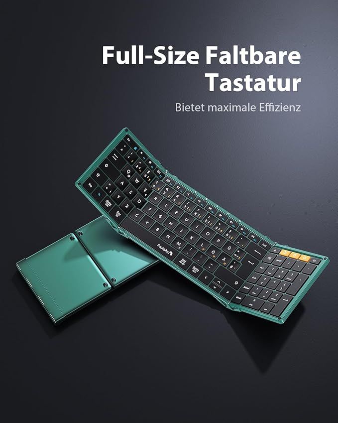 ProtoArc XK01 Składana Klawiatura Bluetooth z Numerycznym Blokiem