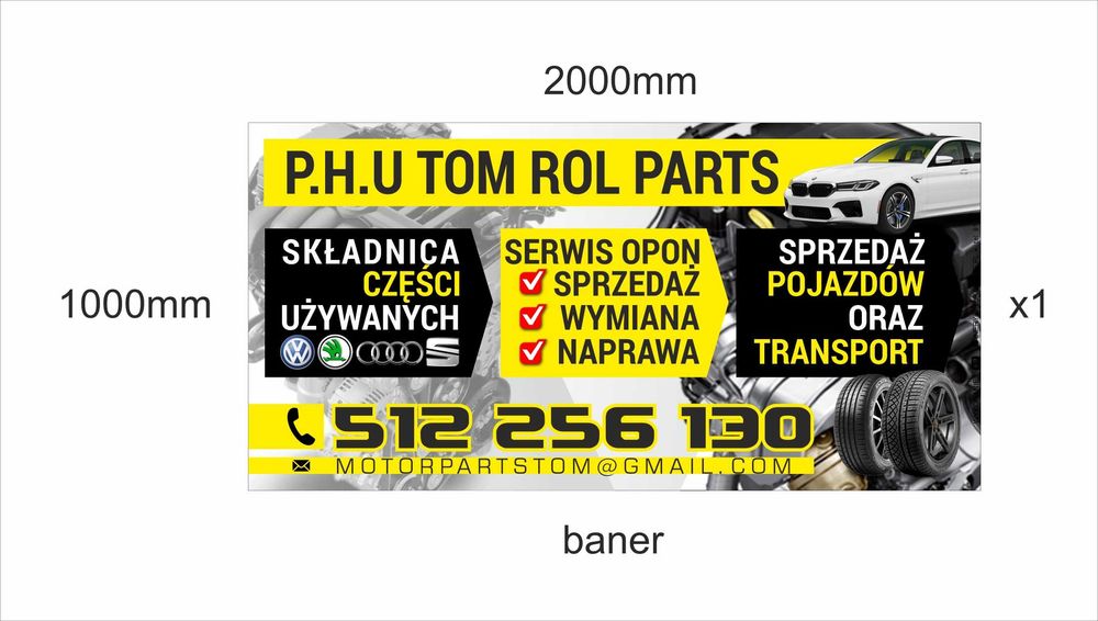 serwis opon drobne naprawy mechaniczne sprzedaż opon osobowe dostawcze