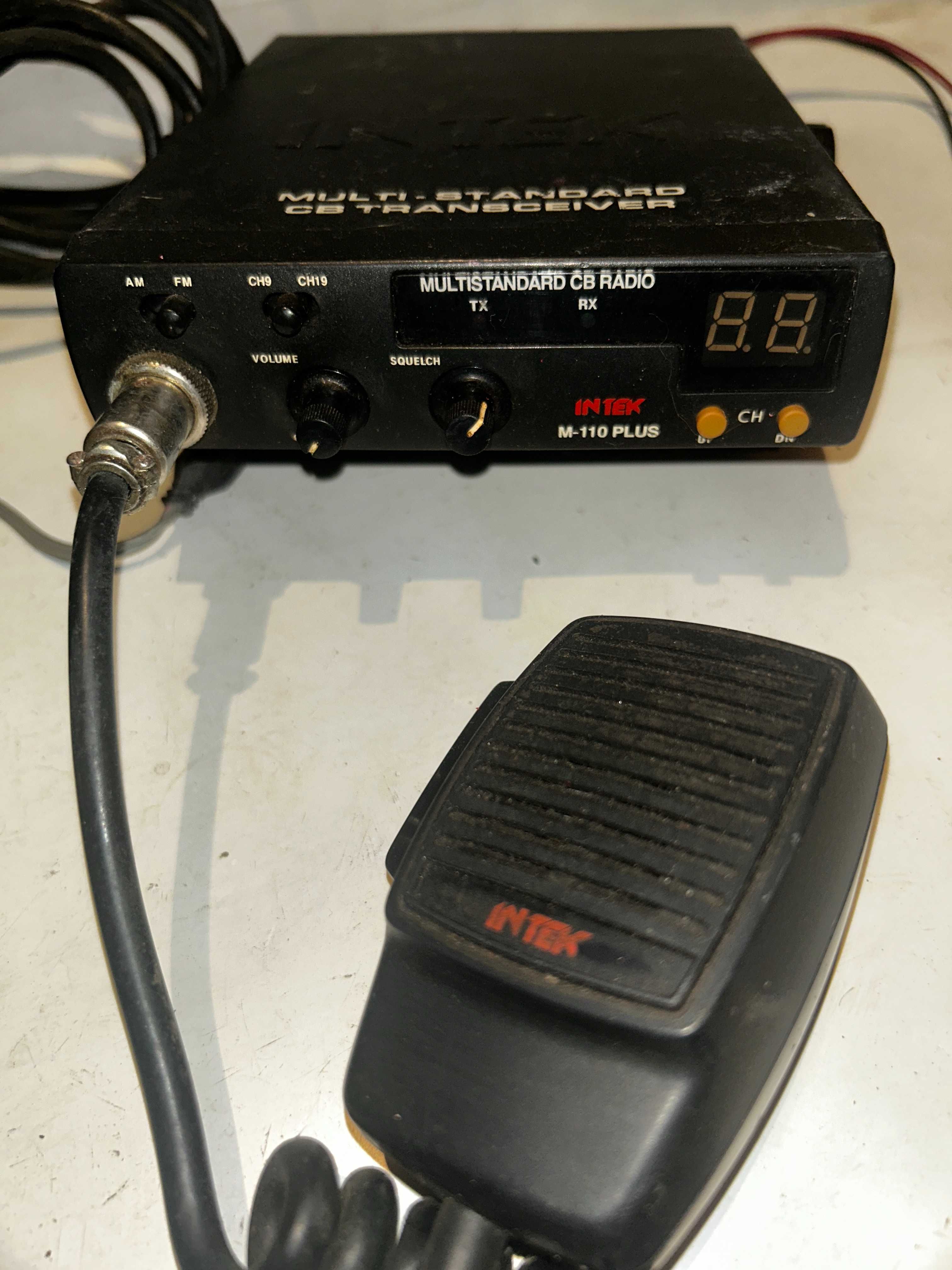 CB Radia INTEK M-110 Plus, K6122AM/FM, TTI,Interconi