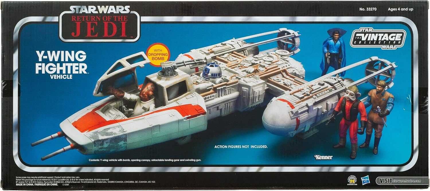 Star Wars Vintage Collection Y Wing Nave Nova em Caixa Selada