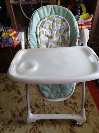 Детский стул для кормления El Camino crystal
