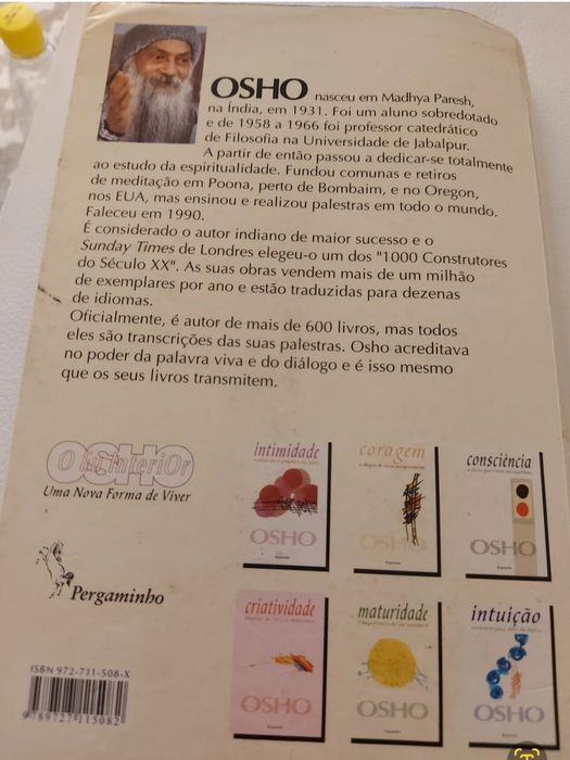 Livro osho maturidade