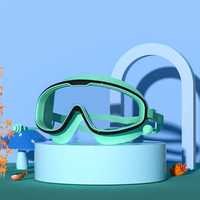 Детские очки в бассейн дайвинга, маска для плавания с бирушами