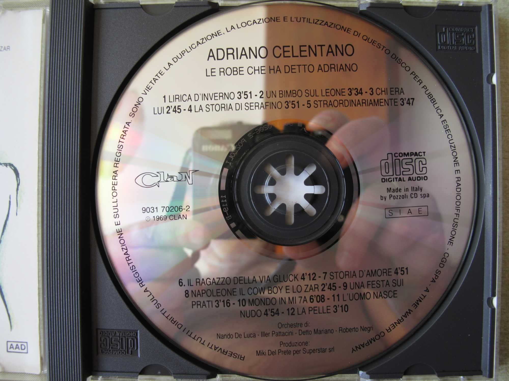 Adriano Celentano: 3 альбоми