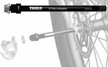 Thule Shimano E-Thru Axle Adapter Tylnej osi