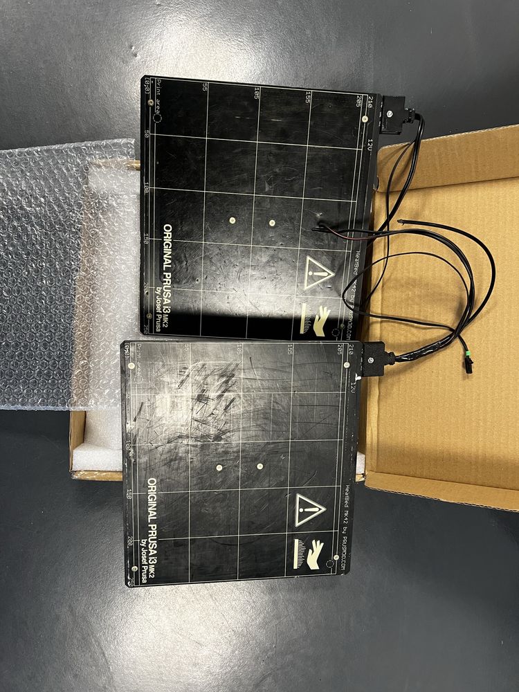 Оригінальні столики для 3D принтера prusa mk2 12V