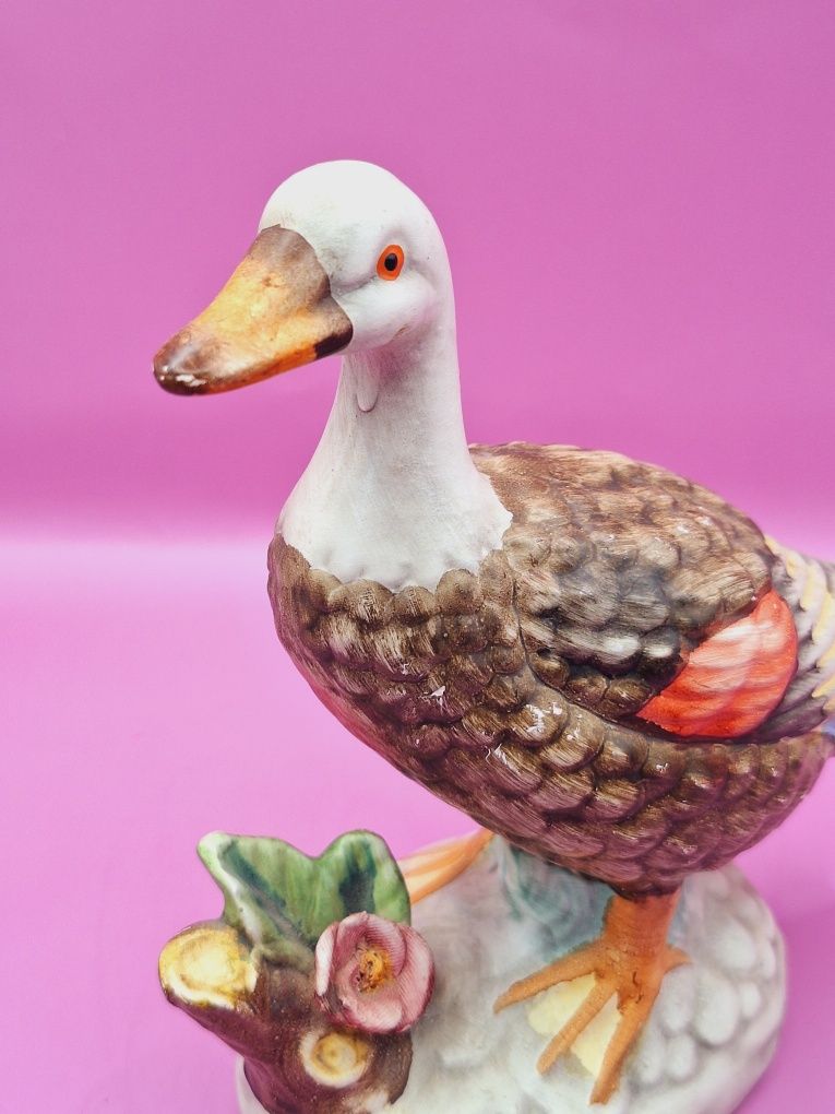 Figurka porcelanowa Kaczka