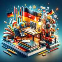 Niemiecki online korepetycje konwersacje + j.fachowy -szybkie efekty-