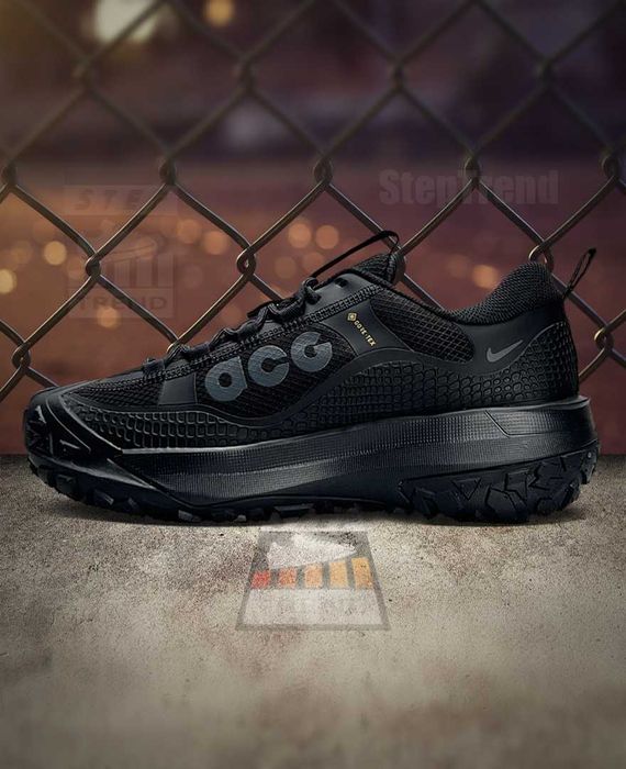 Кросівки Nike ACG Mountain Fly 2 GTX Black Найк осінь зима термо чорні