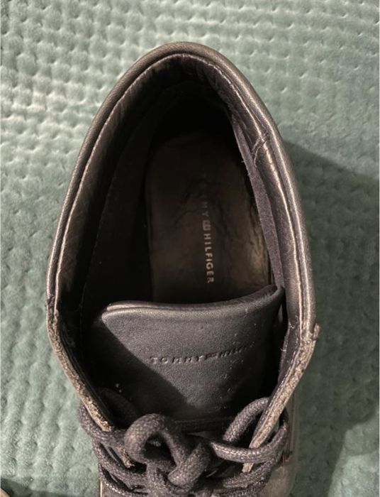 Мужские Ботинки на шнурках Tommy Hilfiger (Томми Хилфигер)  оригинал