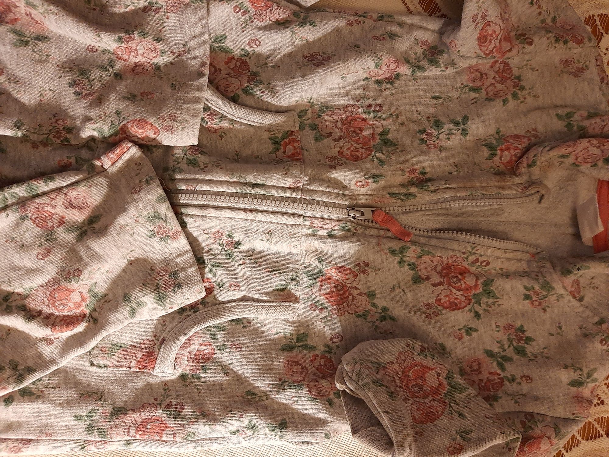 Śpioch śpioszek dziewczęcy kombinezon 86 piżama dresik