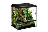 Akwarium 45x32x35  /terrarium 51 L z oświetleniem 2x11 w zestaw turtle