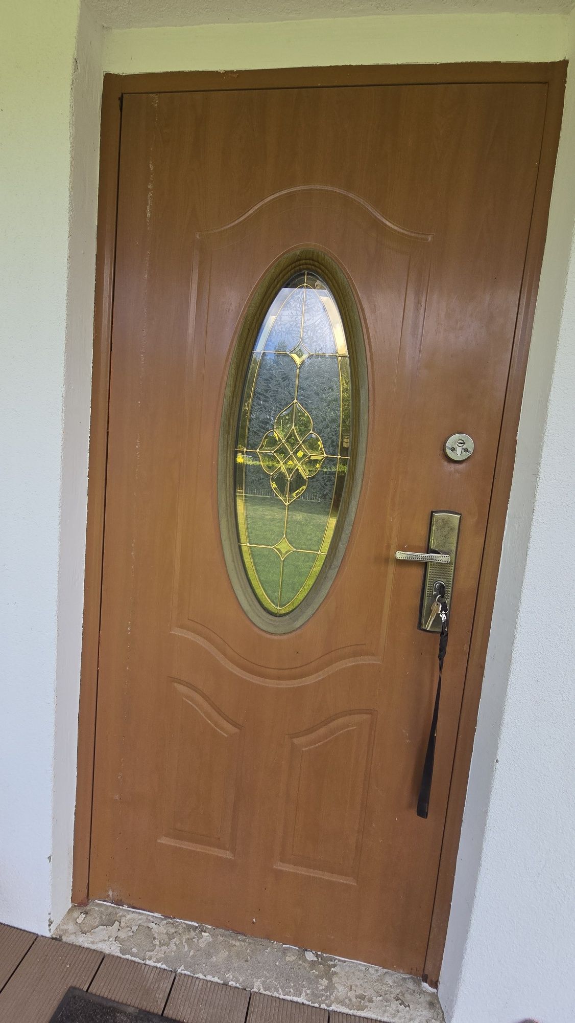 Drzwi zewnętrzne 83cm wysokość 200cm