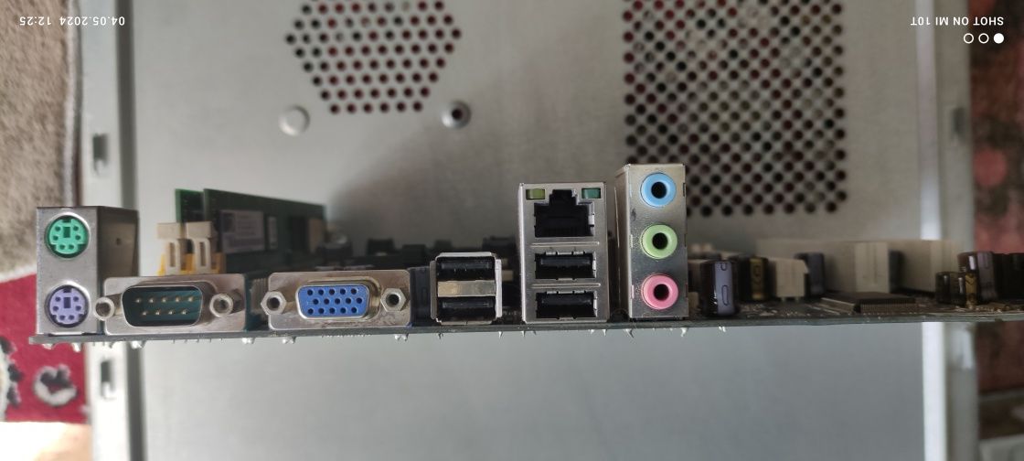 Продается материнская плата N61P-S soc.AM2  +проц+видеокарта+память