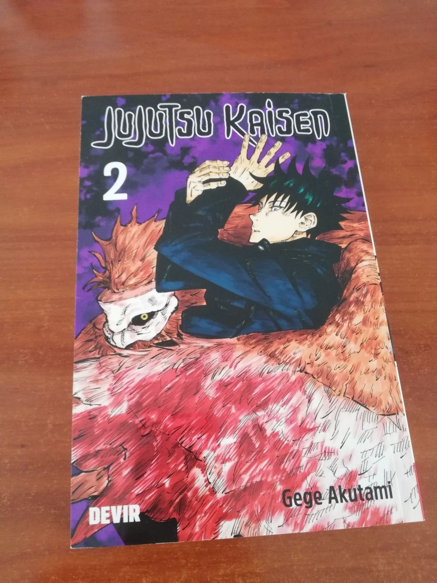 Jujutsu Kaisen Manga Volumes 1 e 2
