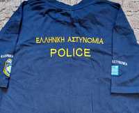 Tsirt policja grecka dwustronna