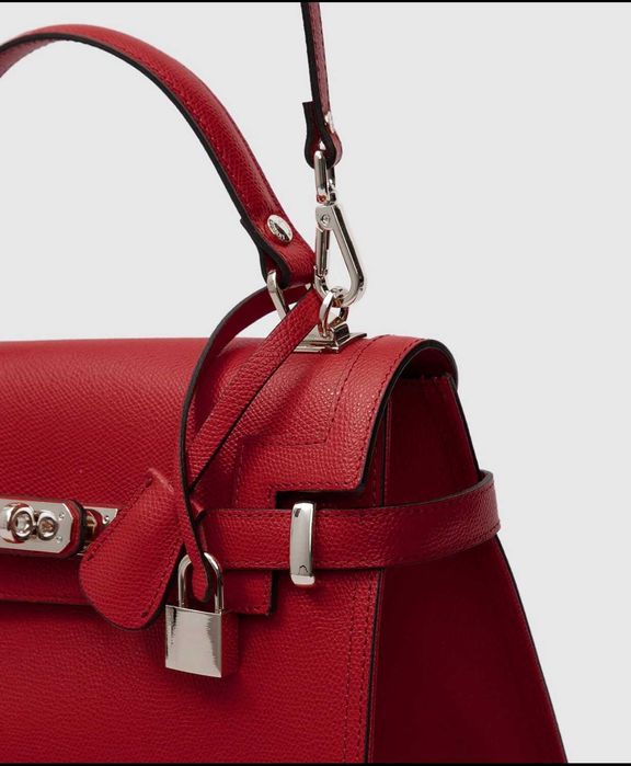 До 12.12 ц 8500 Новая сумка красного цвета Gianni Notaro. Италия