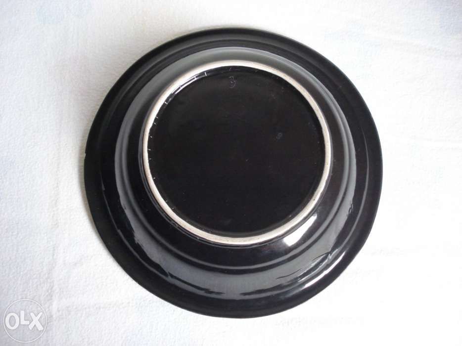 Prato Cerâmico Decorativo