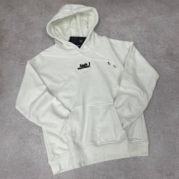 ХУДІ LOUIS VUITTON Женская кофта Луи белый свитшот с капюшоном Осень