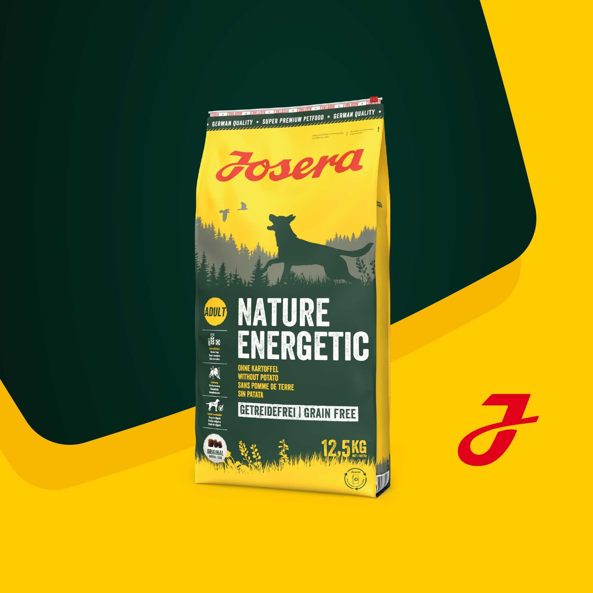 JOSERA Nature Energetic 12,5кг Беззерновий корм для собак