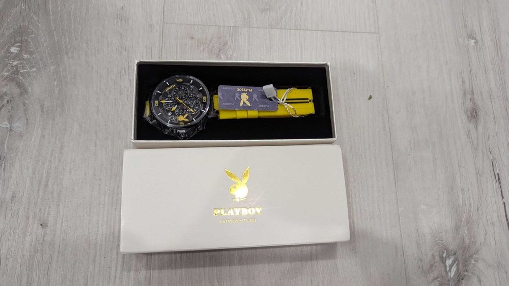Чоловічий годинник PLAYBOY Quartz водостійкий/ мужские часы