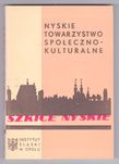 Szkice Nyskie Studia i Materiały T. 3 (1986), red. Z. Kowalski