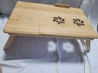 Дерев'яний столик в ліжко/ комп'ютерний столик